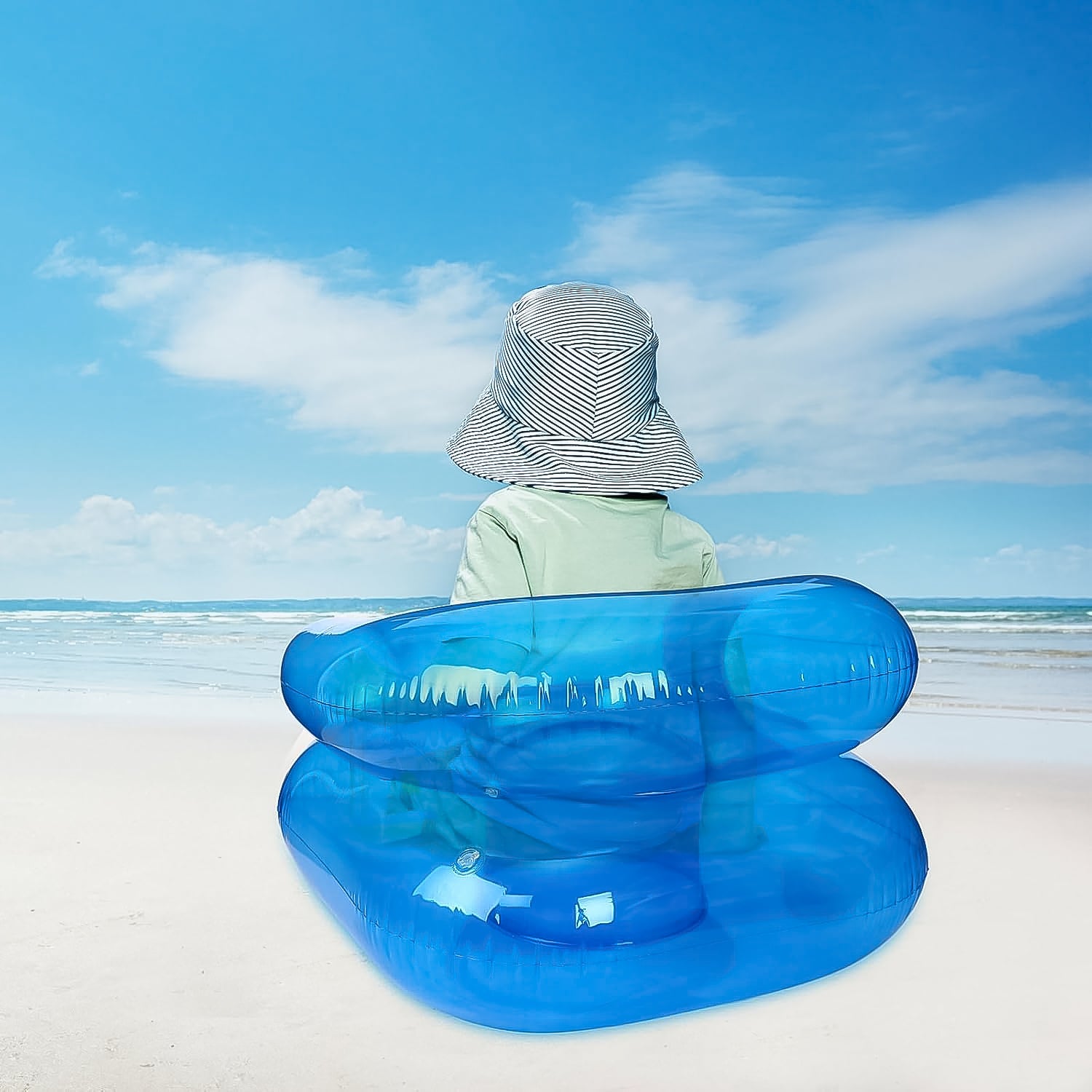 Inflatable Sofa Chair Boys and Girls Suitable for Camping (28 Inch Approx / 1 Set) - view 6