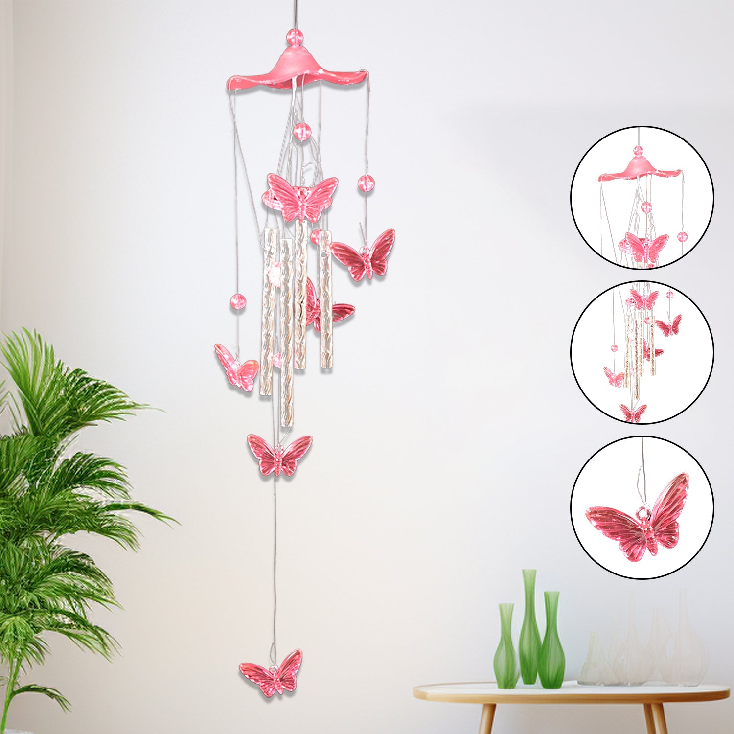 Butterfly Bell Wind Chimes Creative (1 Pc) - view 4