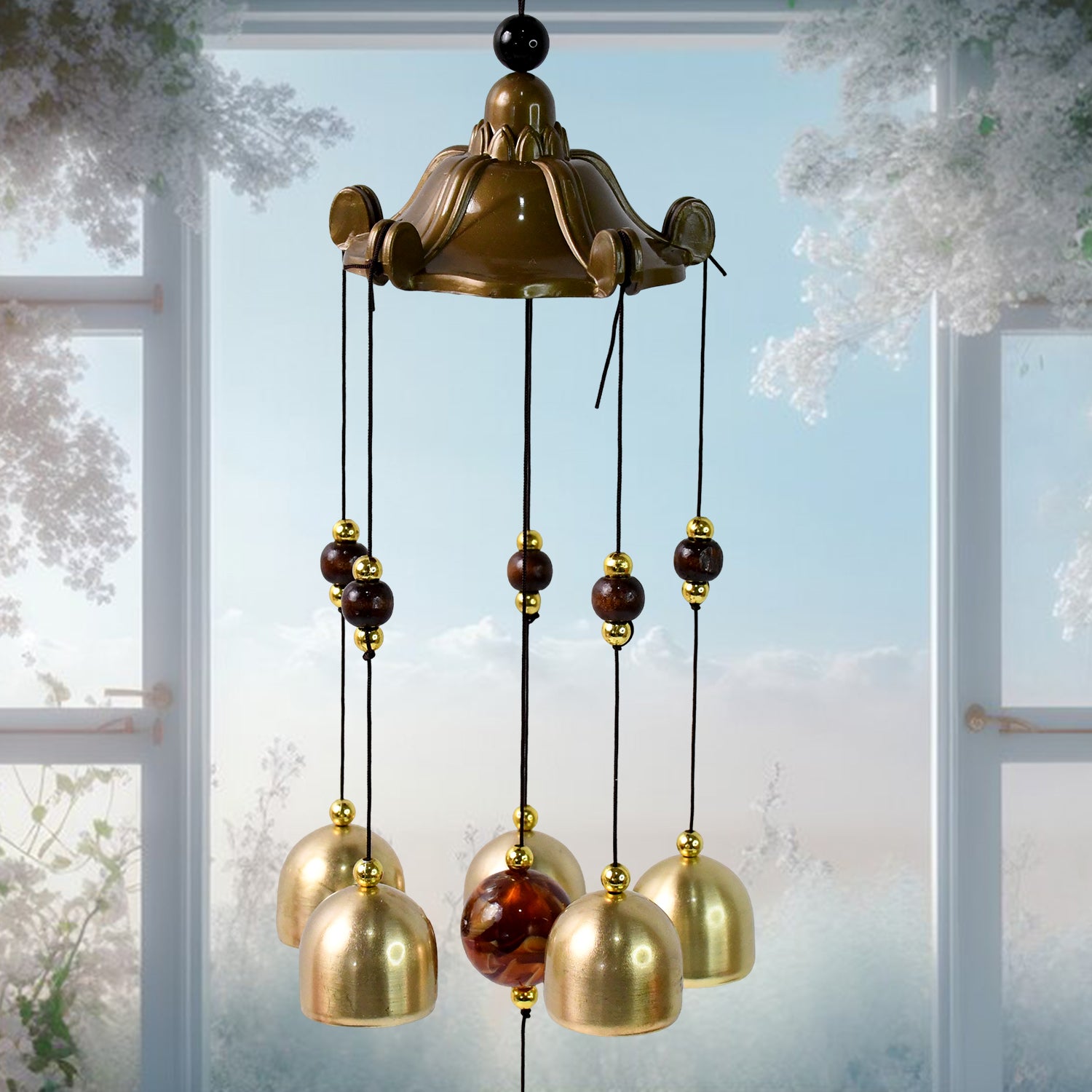 Decorative Wind Bell Chimes Outdoor Hanging (1 Pc) - view 4