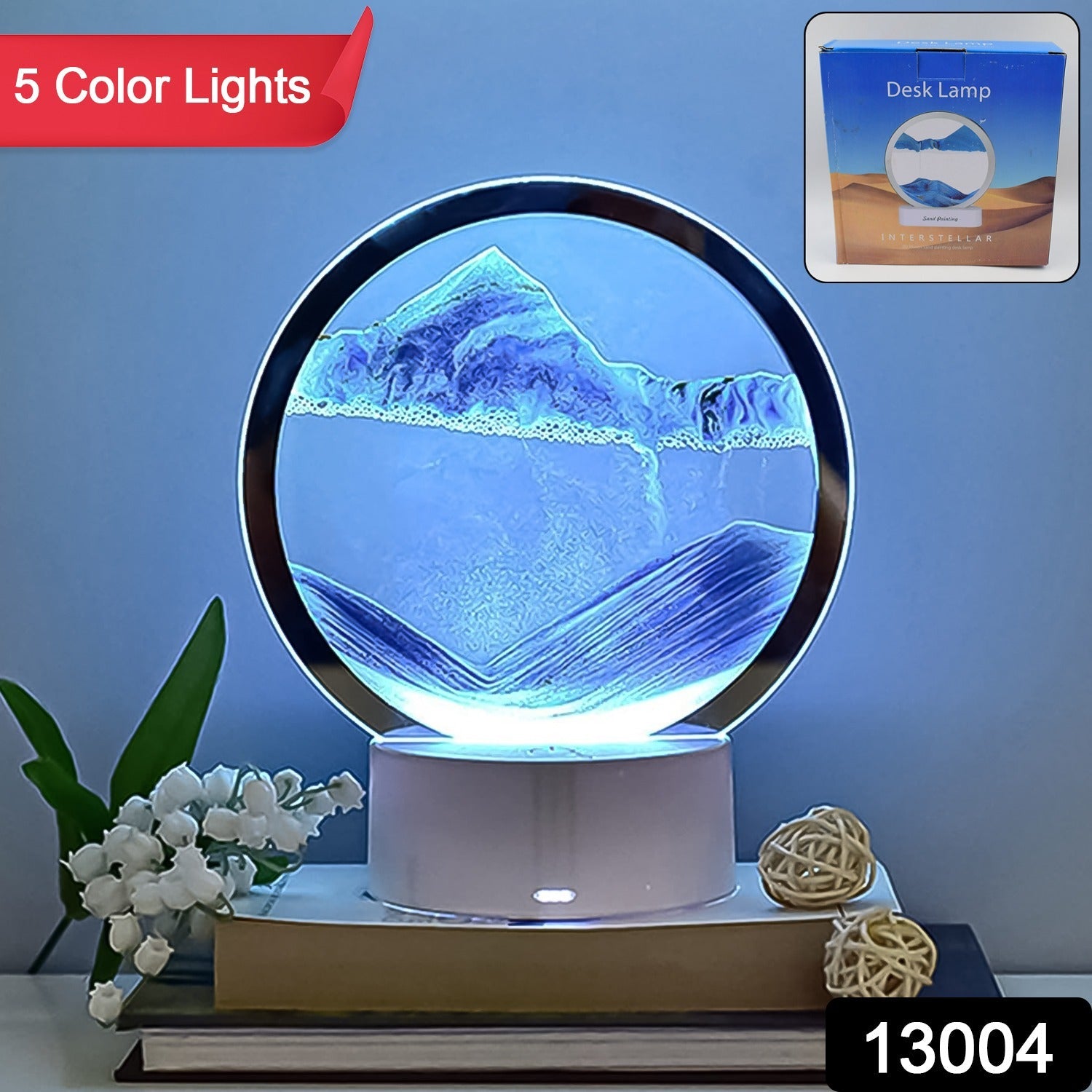 5 Color Light Moving Sand Art Picture (1 Pc) - view 2