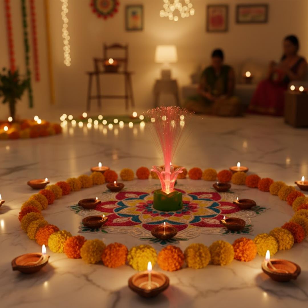 LED Candlelight Colourful Candle Decoration LED Light, (1 Pc / Multicolor Light) - view 5