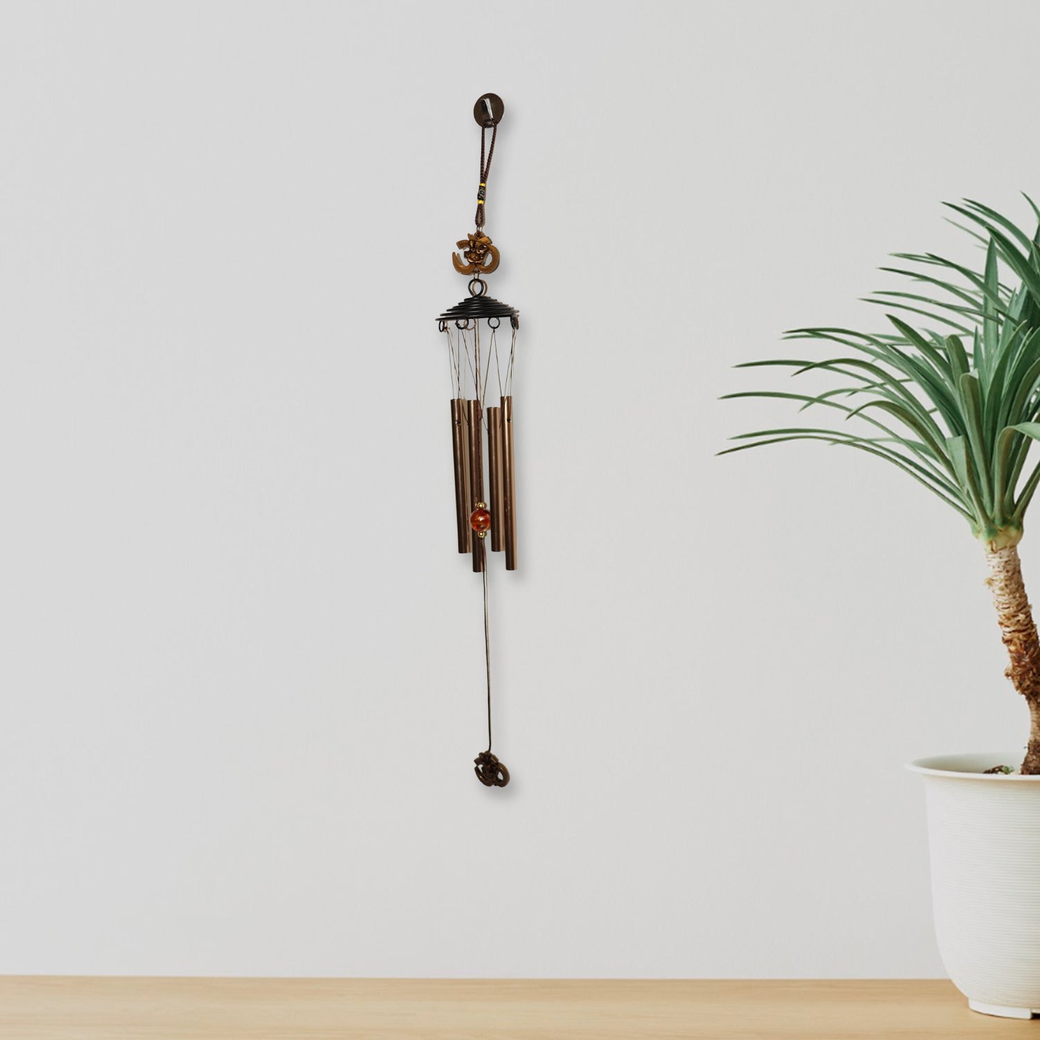 Metal Wind Chime with Om Symbol (1 Pc) - view 6