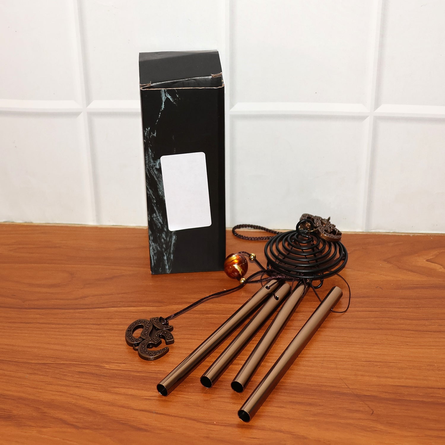 Metal Wind Chime with Om Symbol (1 Pc) - view 7
