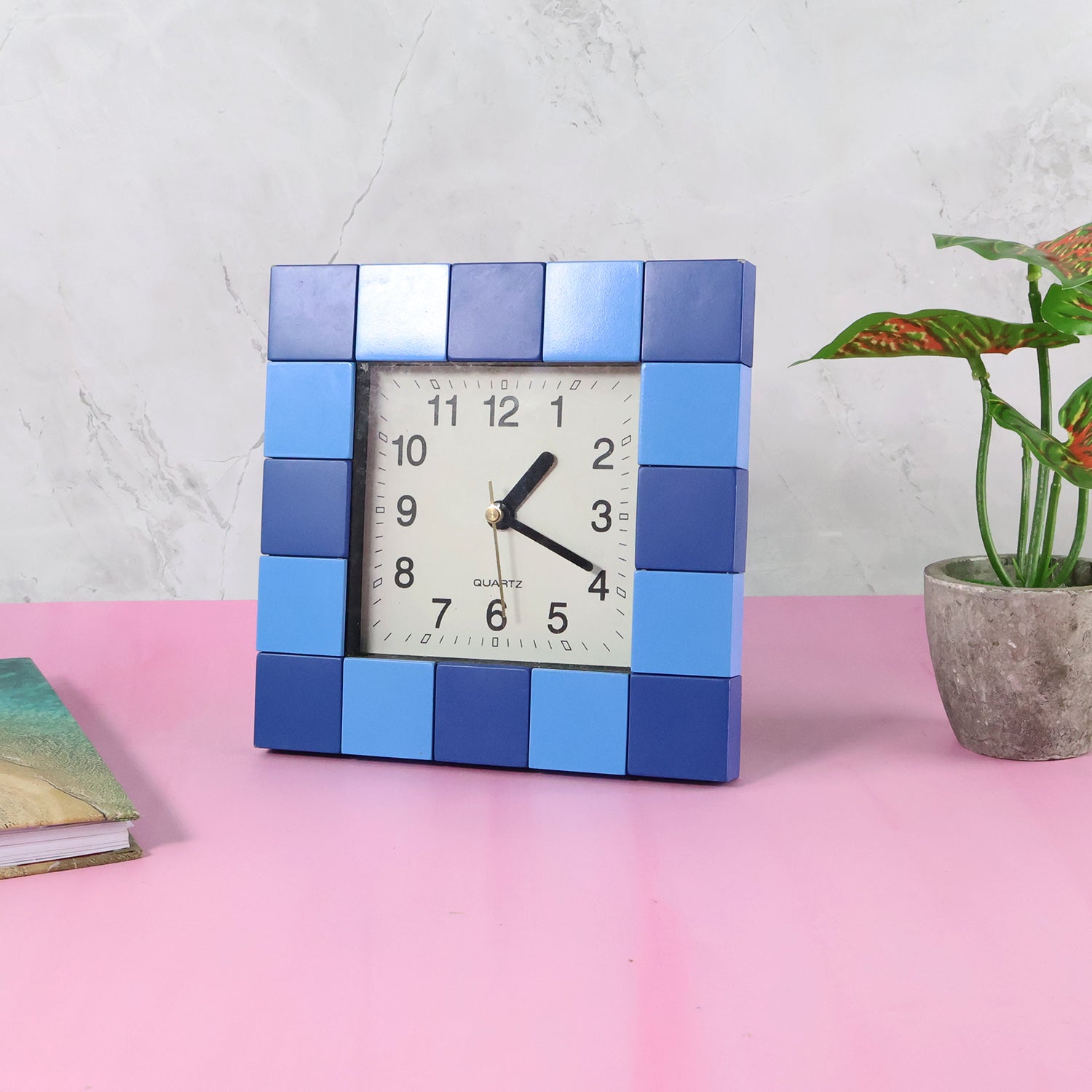 Square Quartz Table Clock - (1 Pc) - view 3