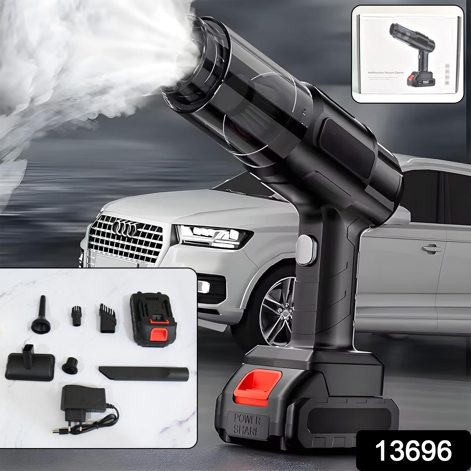 Multifunction 240V Wireless Handheld Vacuum Cleaner (1 Set) - view 2