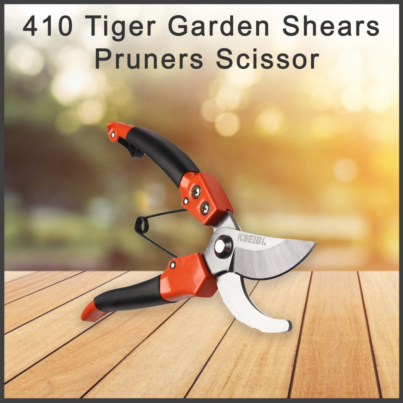 Tiger Garden Shears Pruners Scissor, flower cutter - view 7