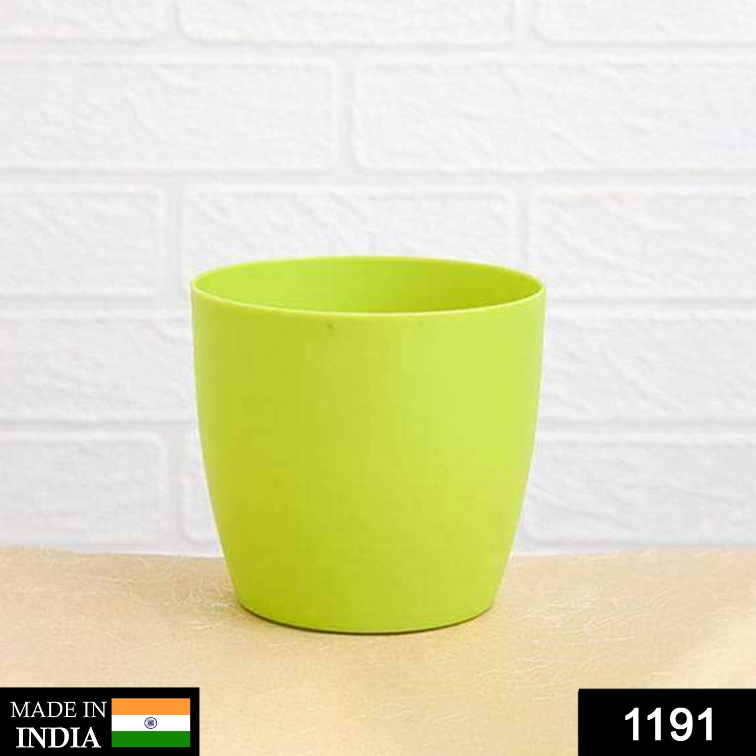Flower Pots Round Shape For Indoor / Outdoor Gardening - view 2