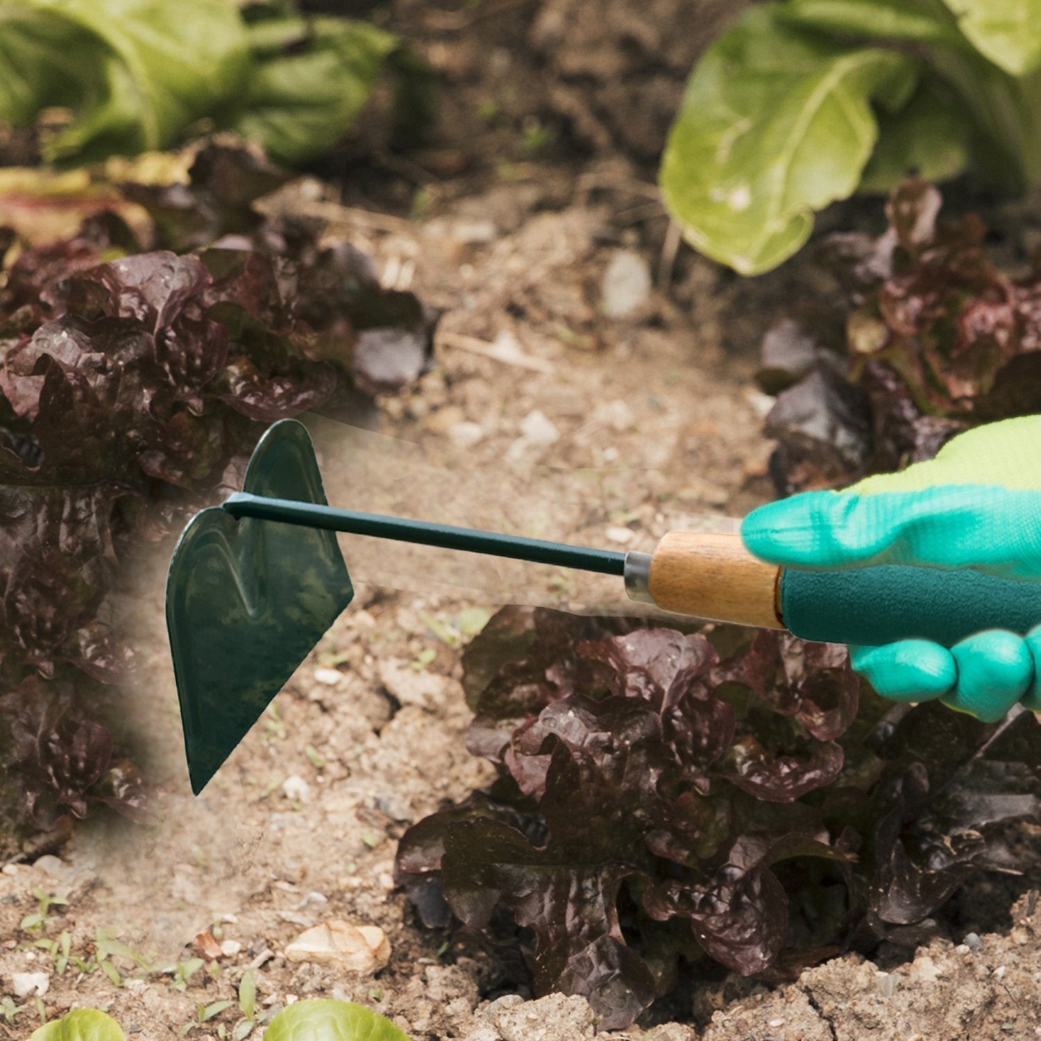 Gardening Hoe Tool with Handle - view 3