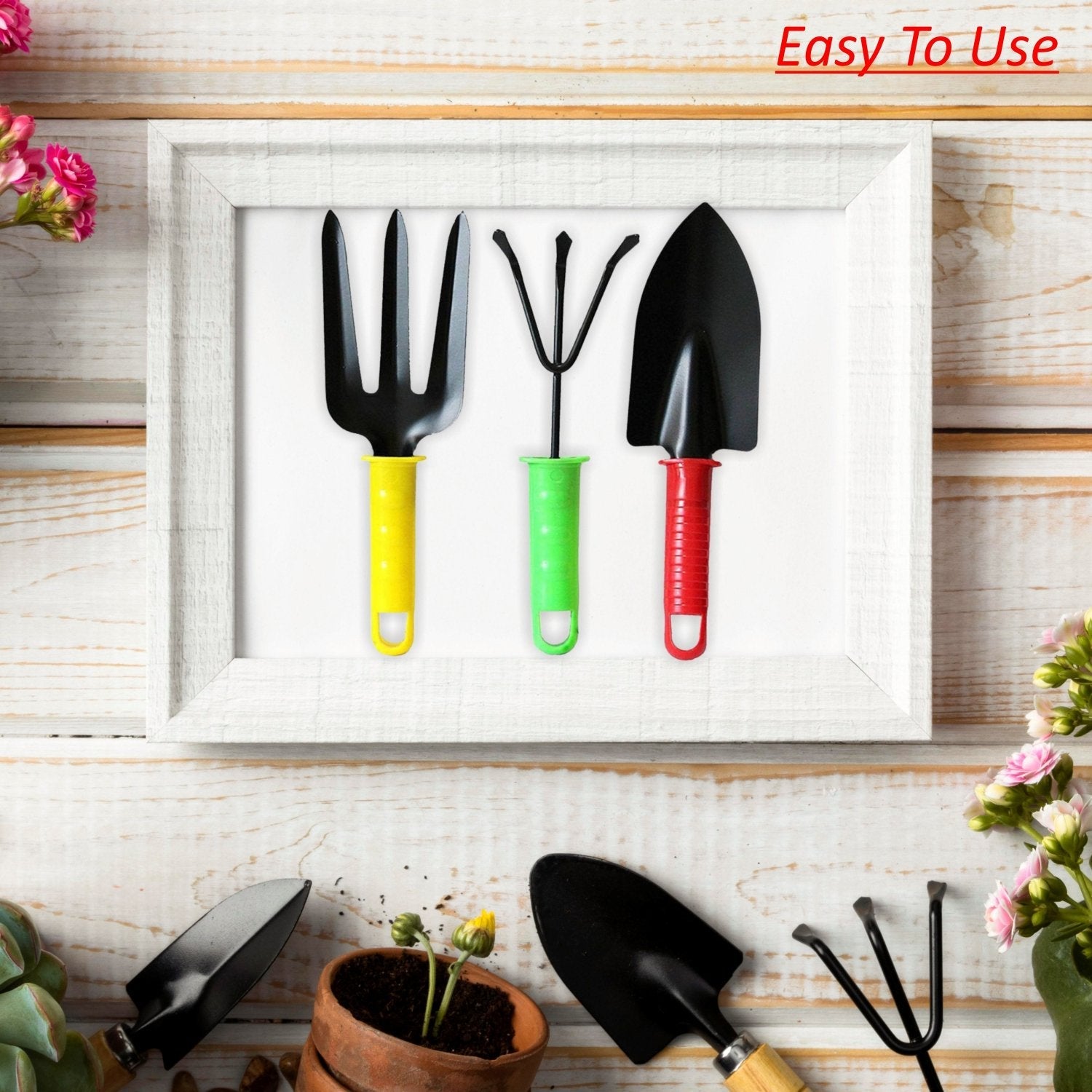 Colorfull Garden Tool Set Set of 3Pc - view 7