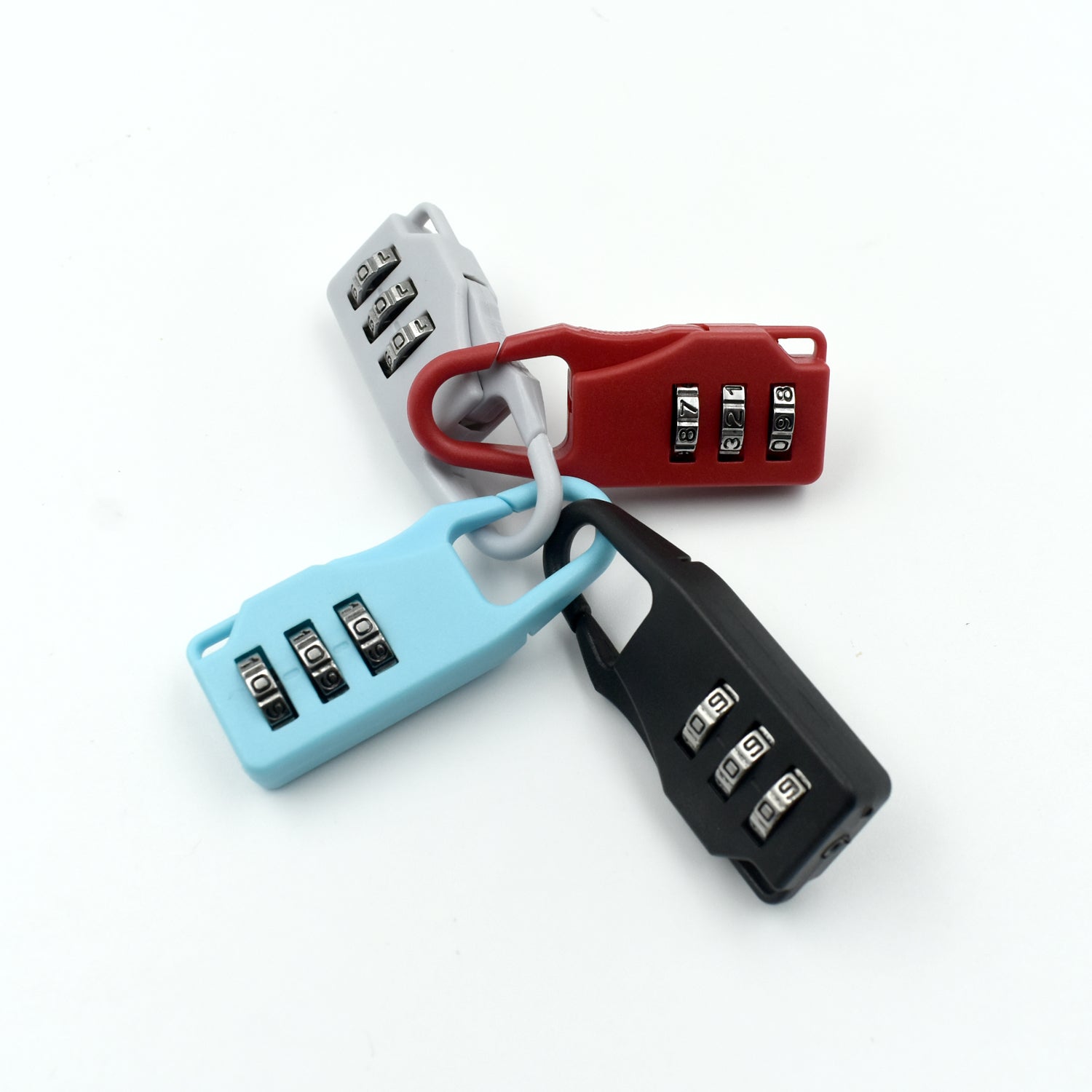 3-Digit Luggage Lock – Widely Used for Suitcases, Bags & Security Materials - view 3