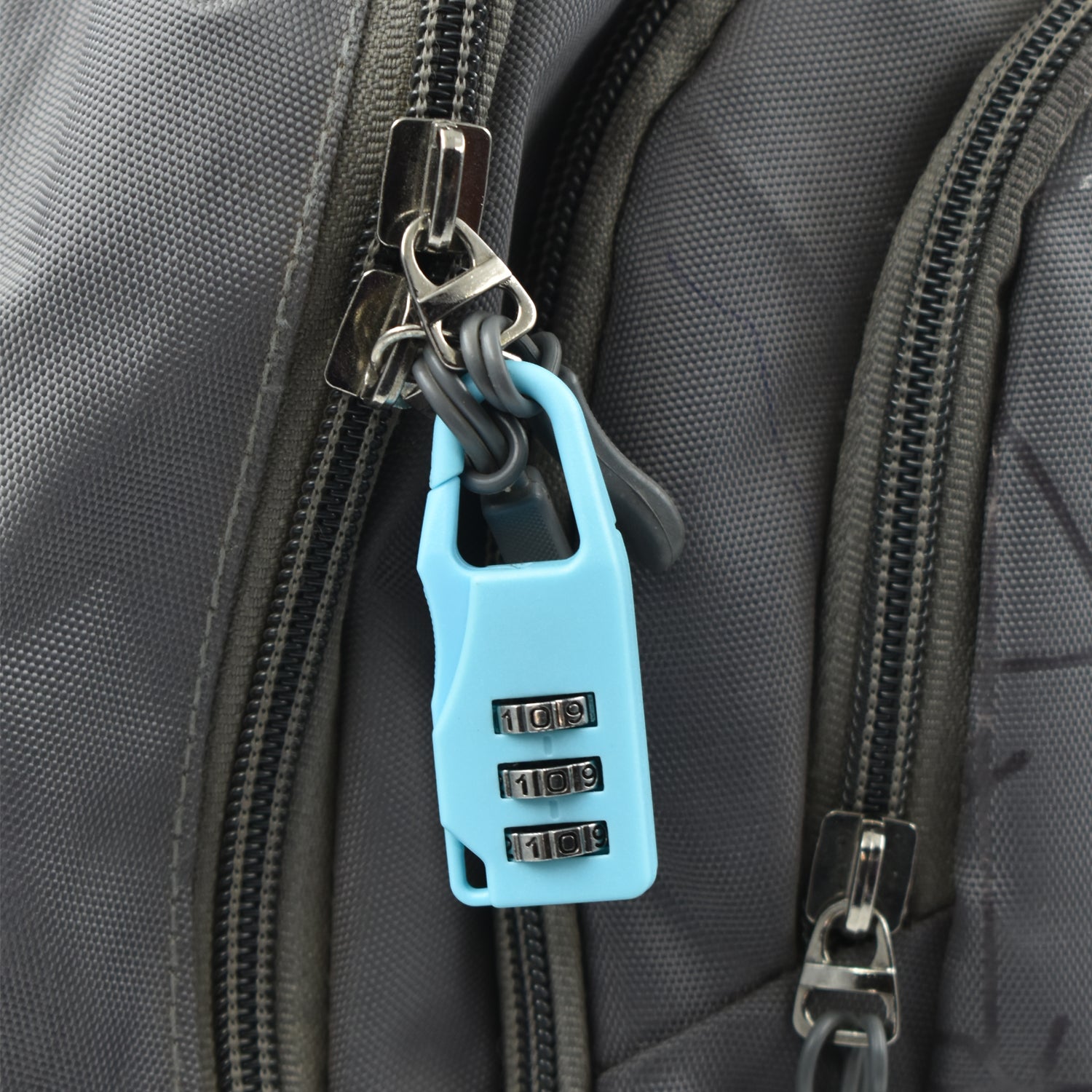 3-Digit Luggage Lock – Widely Used for Suitcases, Bags & Security Materials - view 7