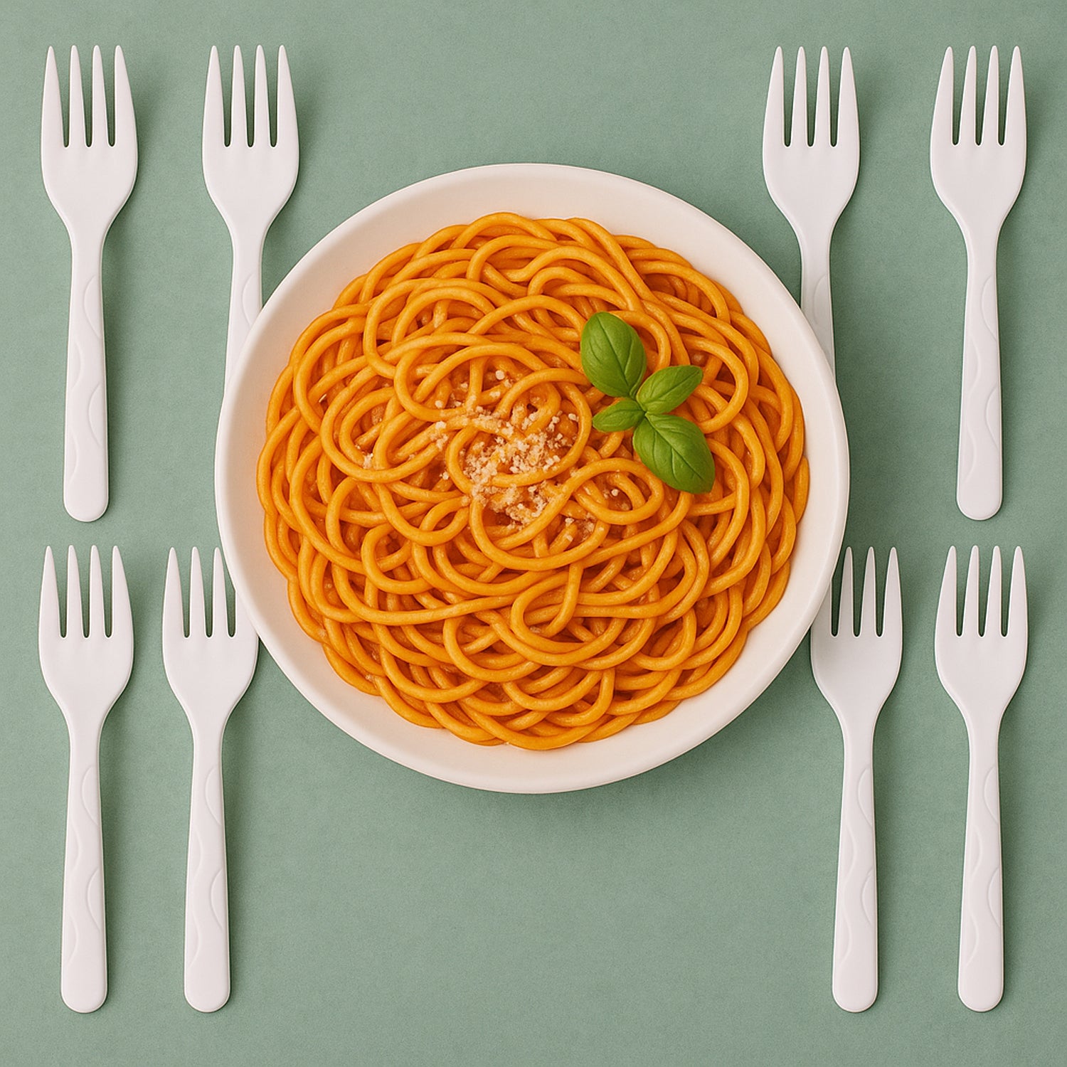 Compostable Bagasse Fork – 10 Pcs Pack - view 4