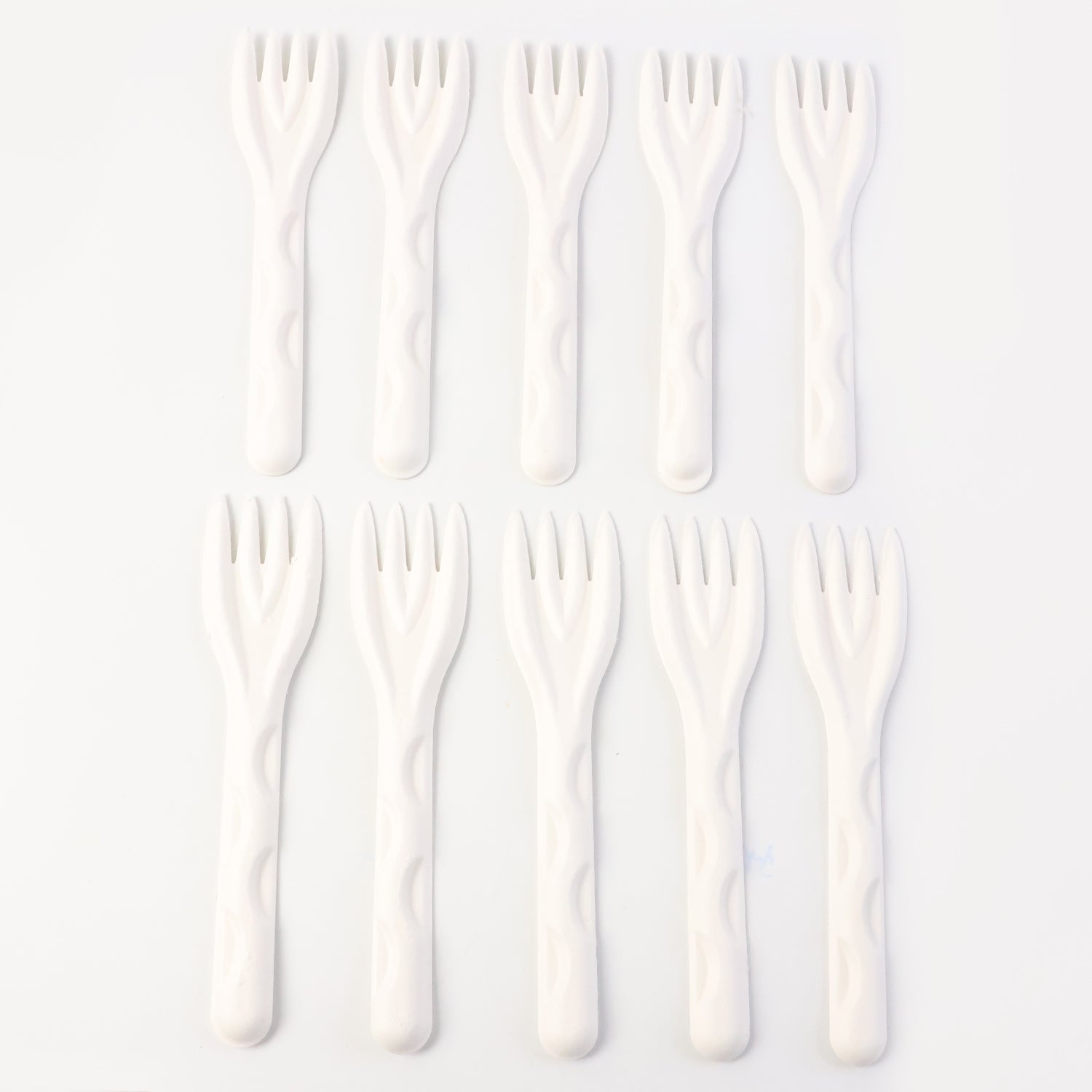 Compostable Bagasse Fork – 10 Pcs Pack - view 5