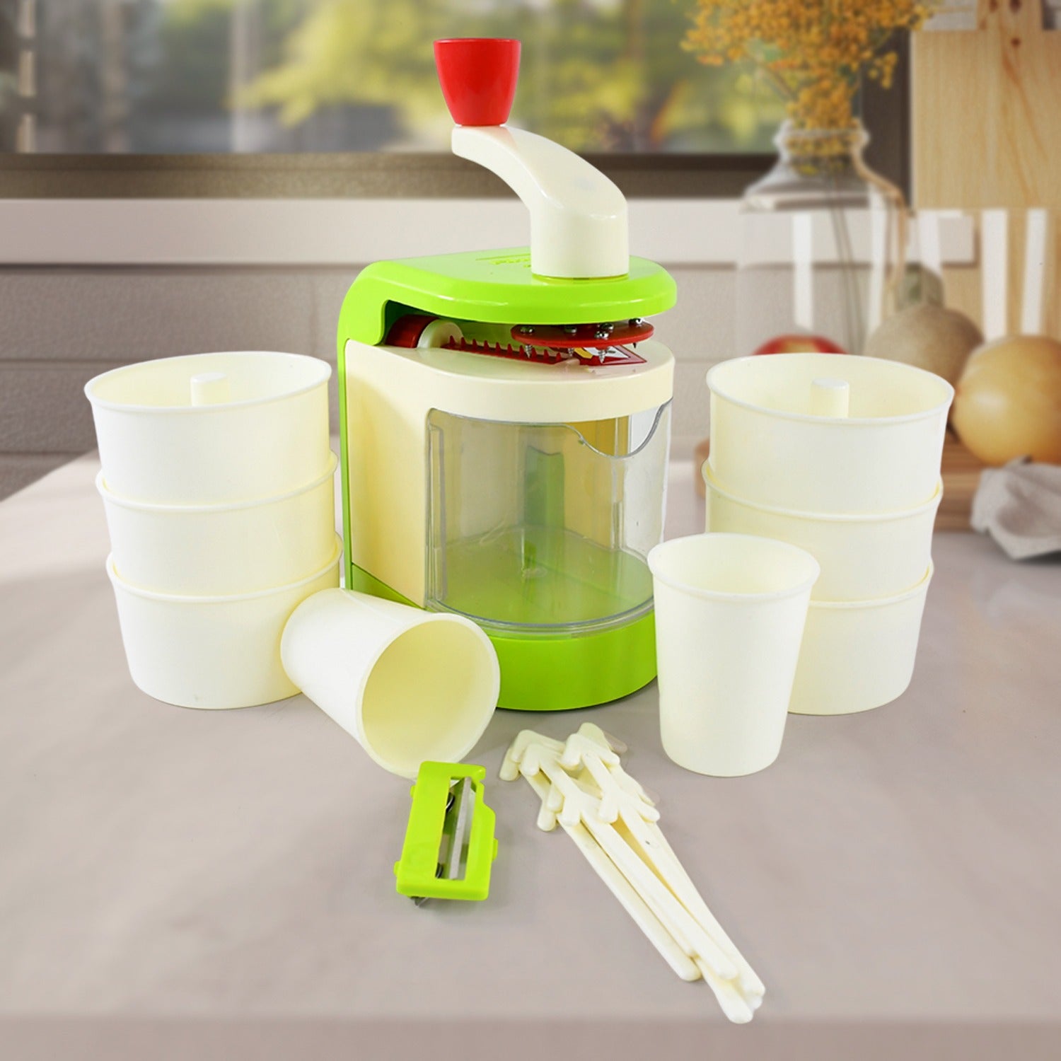 Ritu Multi-Function Spiral Potato Twister & Snack Maker Machine (1 Set)