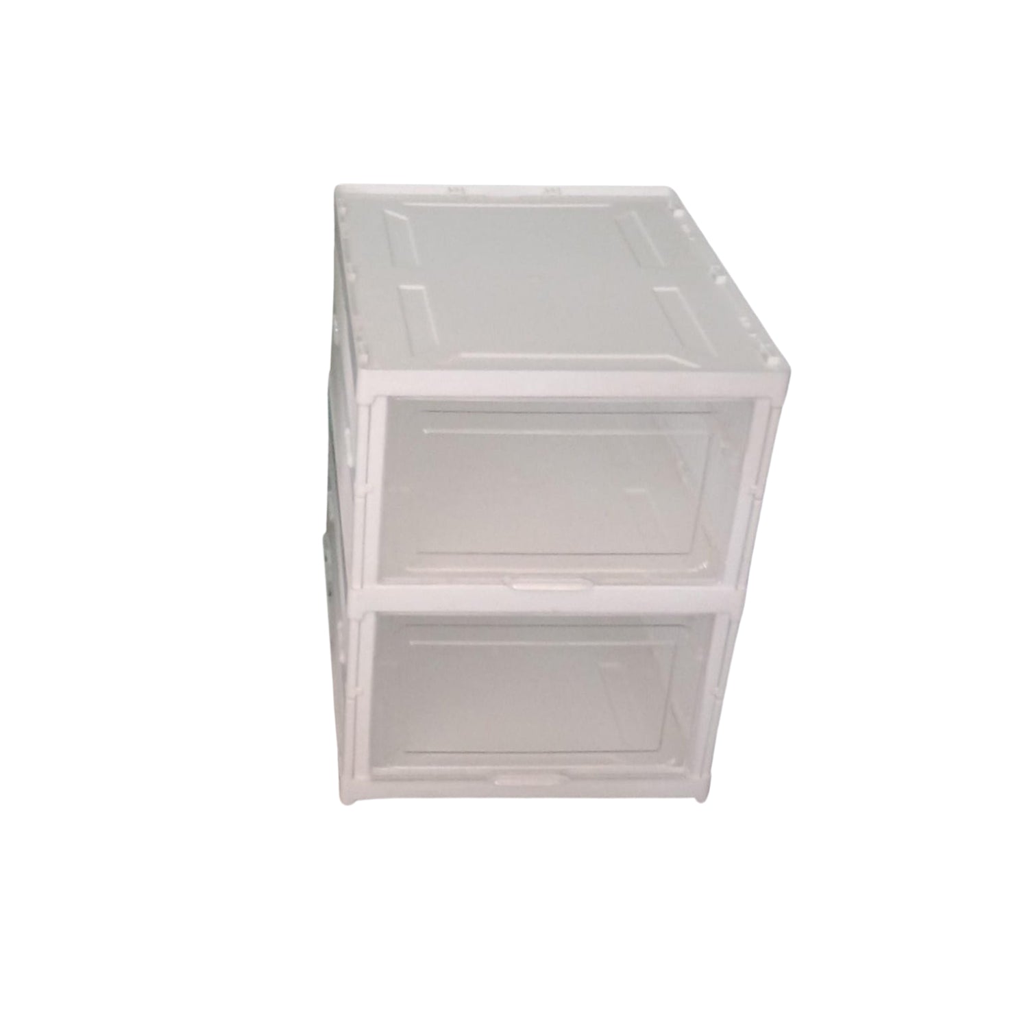 Stackable Multifunctional Storage, for Clothes Foldable Drawer Shelf Basket Utility Cart Rack Storage Organiz…