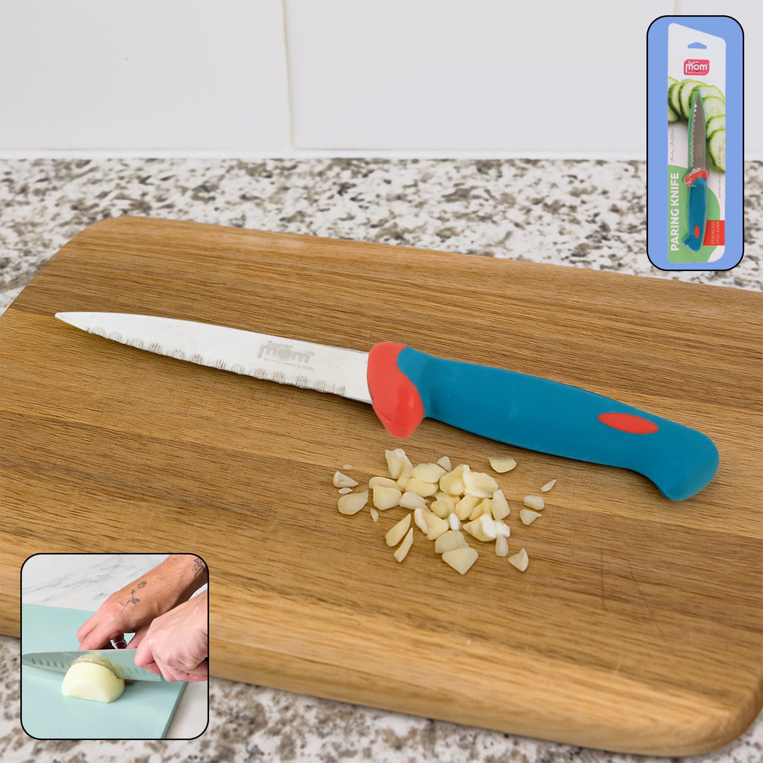 Supermom Premium Stainless Steel Paring Knife, Chhari