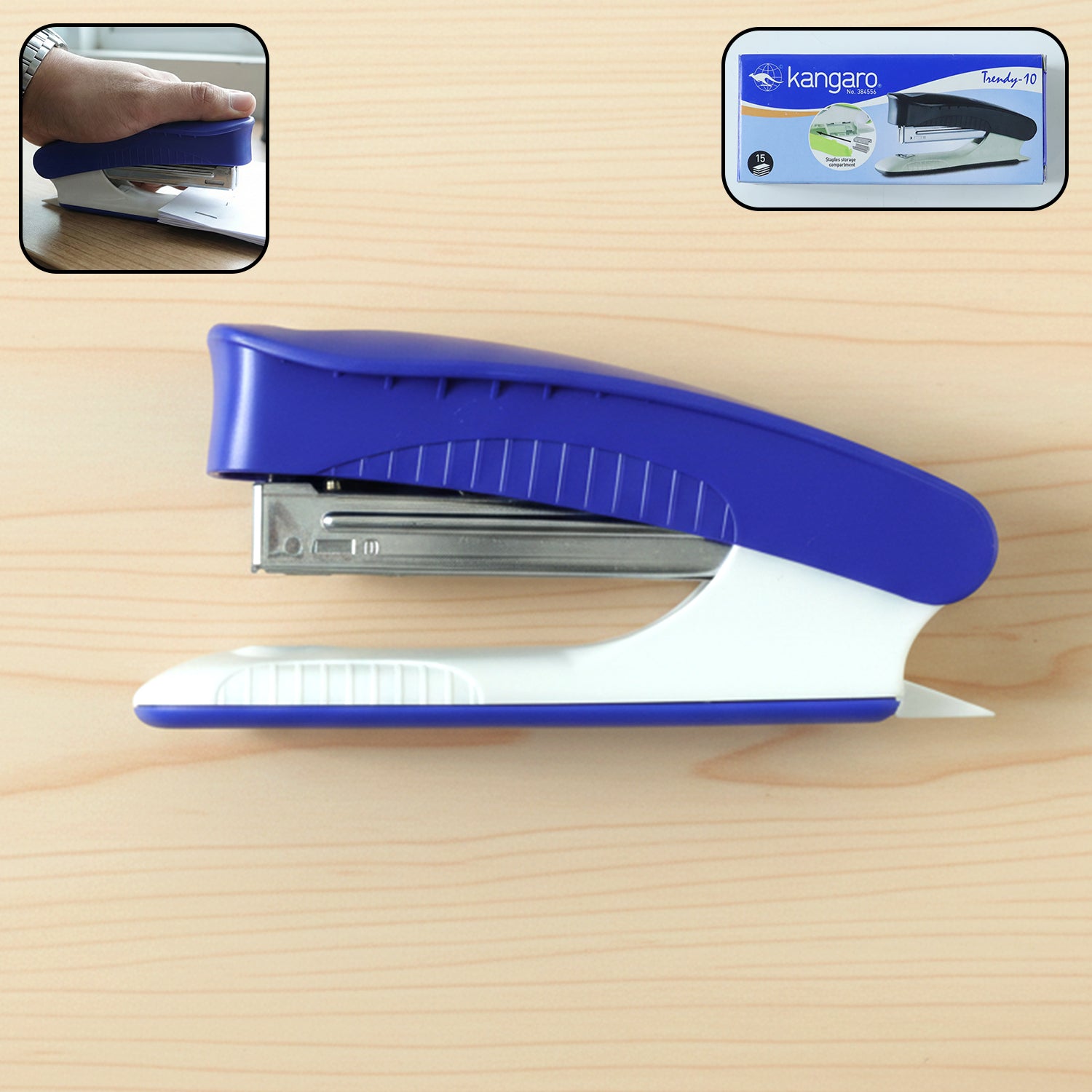 Kangaro Trendy 10 Manual Stapler (1 Pc)