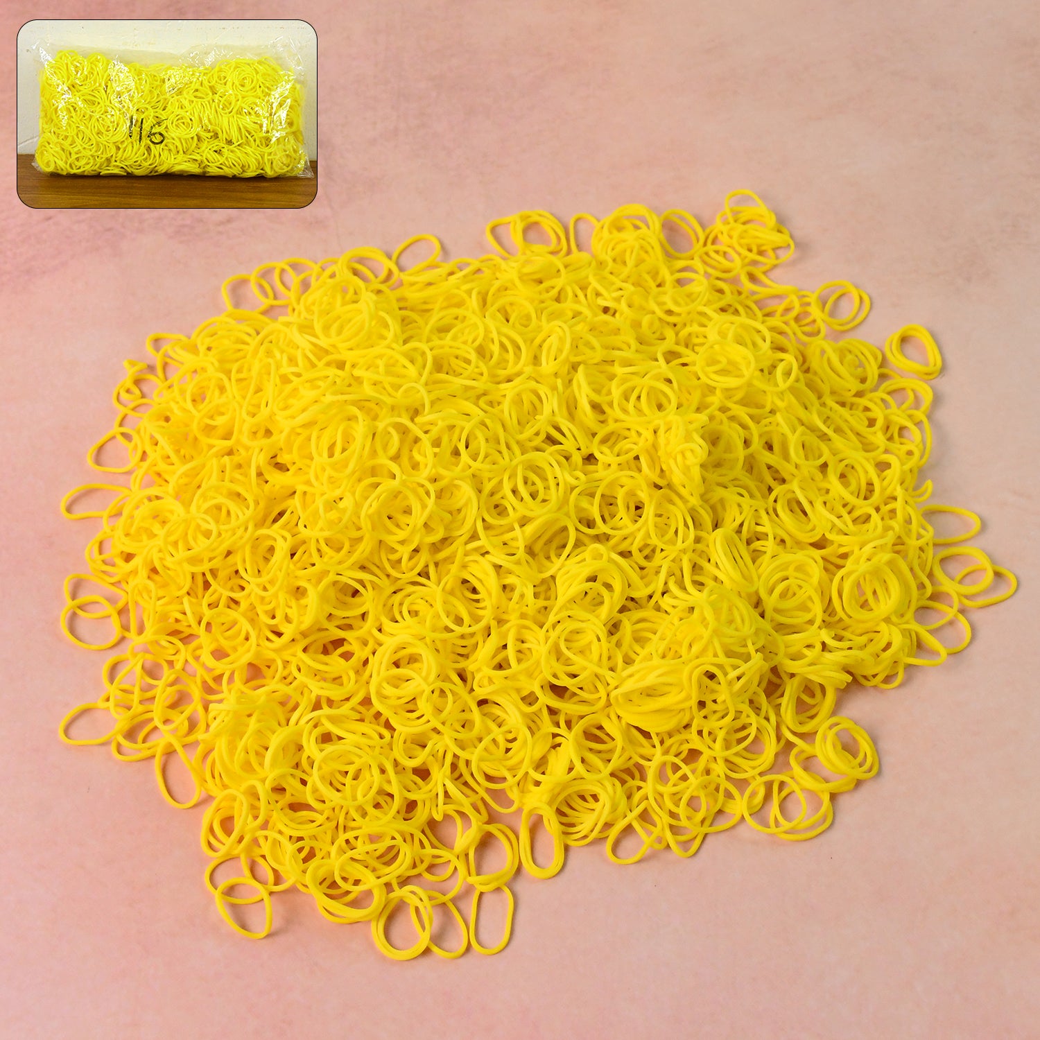 Premium Strong Elastic Rubber Bands – Multipurpose Bands (Approx. 110 to 120 gm Pack)