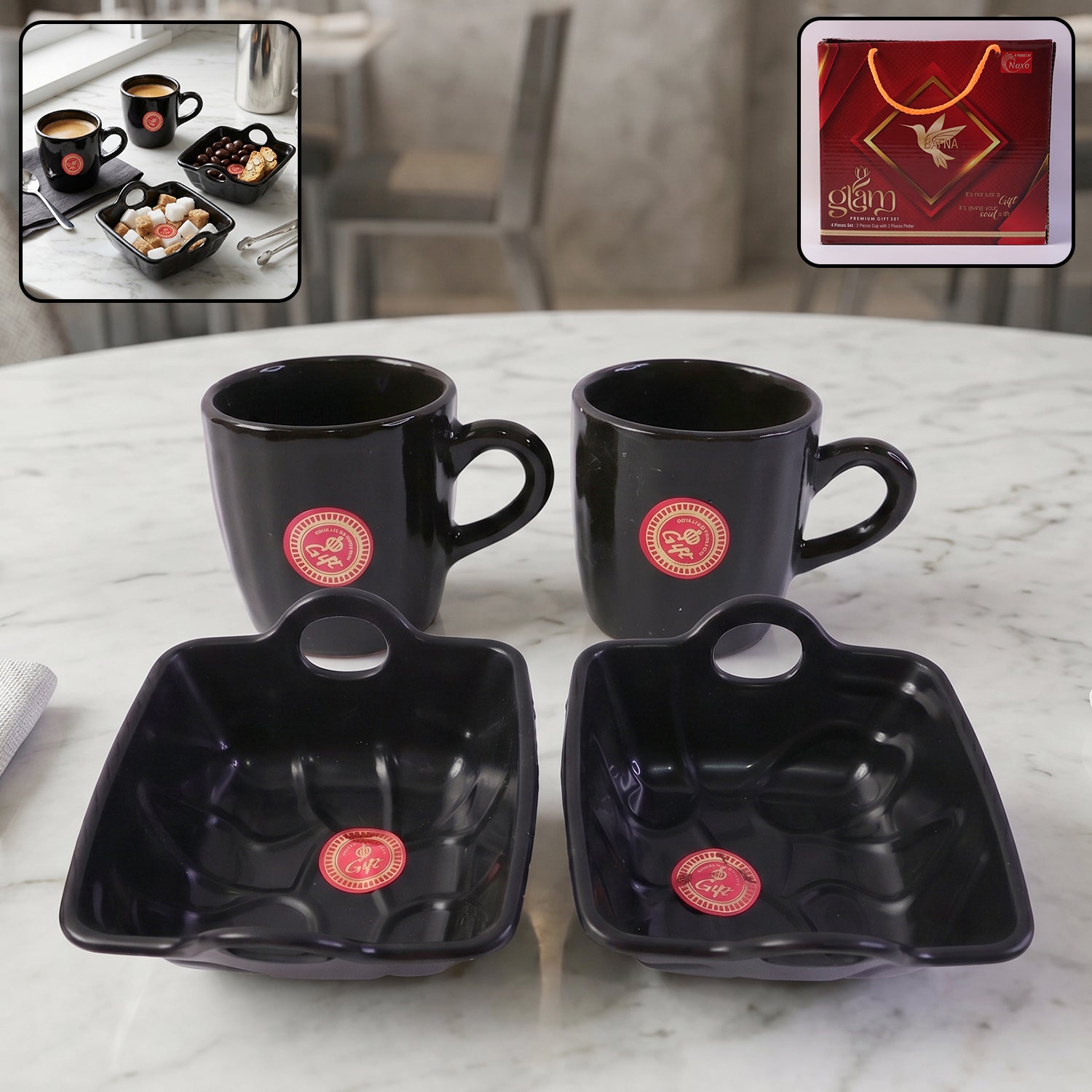 Play Station Ceramic Tea / cups / Mug Set With Handle Serving Bowl Milk Cup, Coffee Cup, Tea Cup, Breakfast C…
