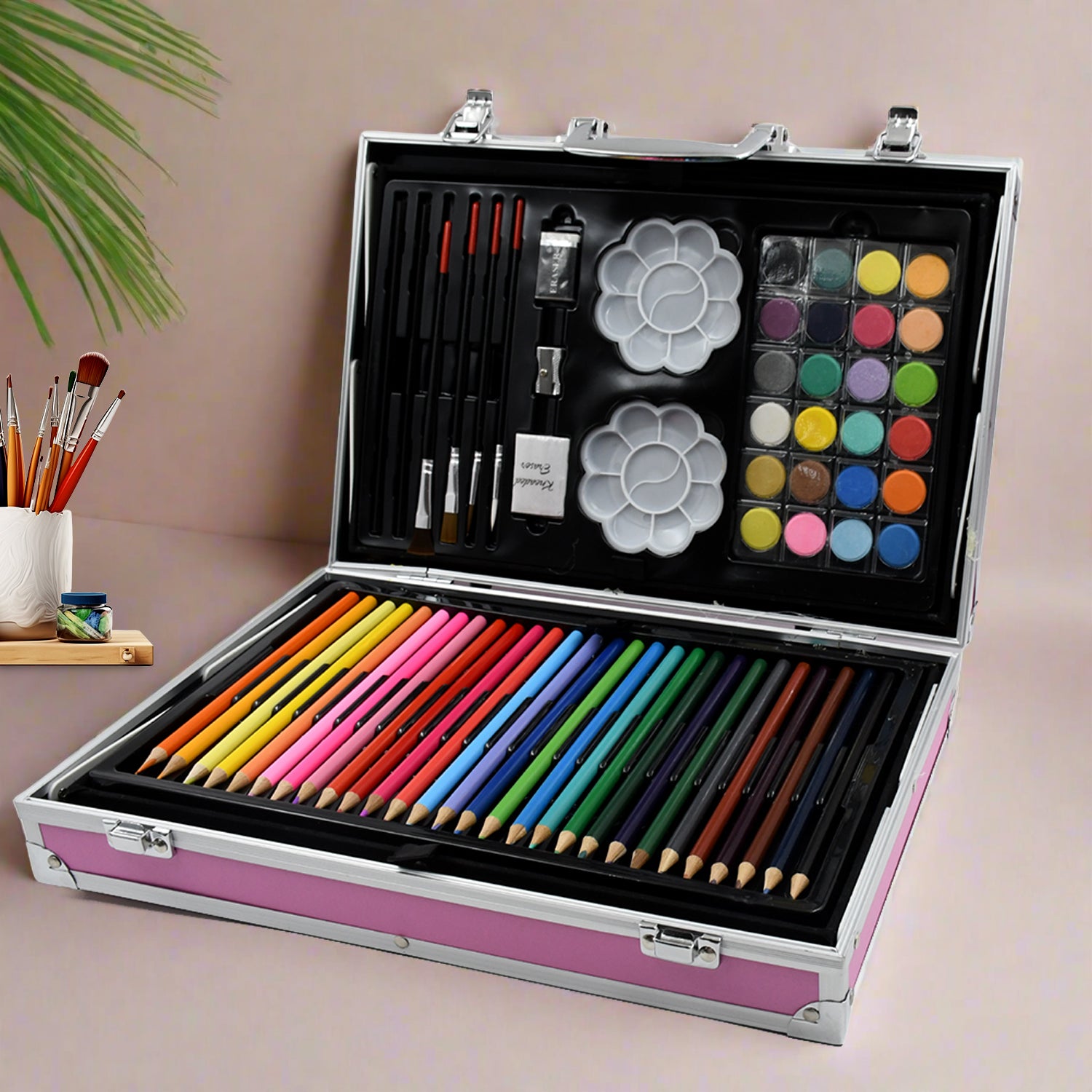 17980 Professional Art Set-Drawing Painting Sketching Coloring Kids Set All in 1 Art Case Perfect for Kids wi…