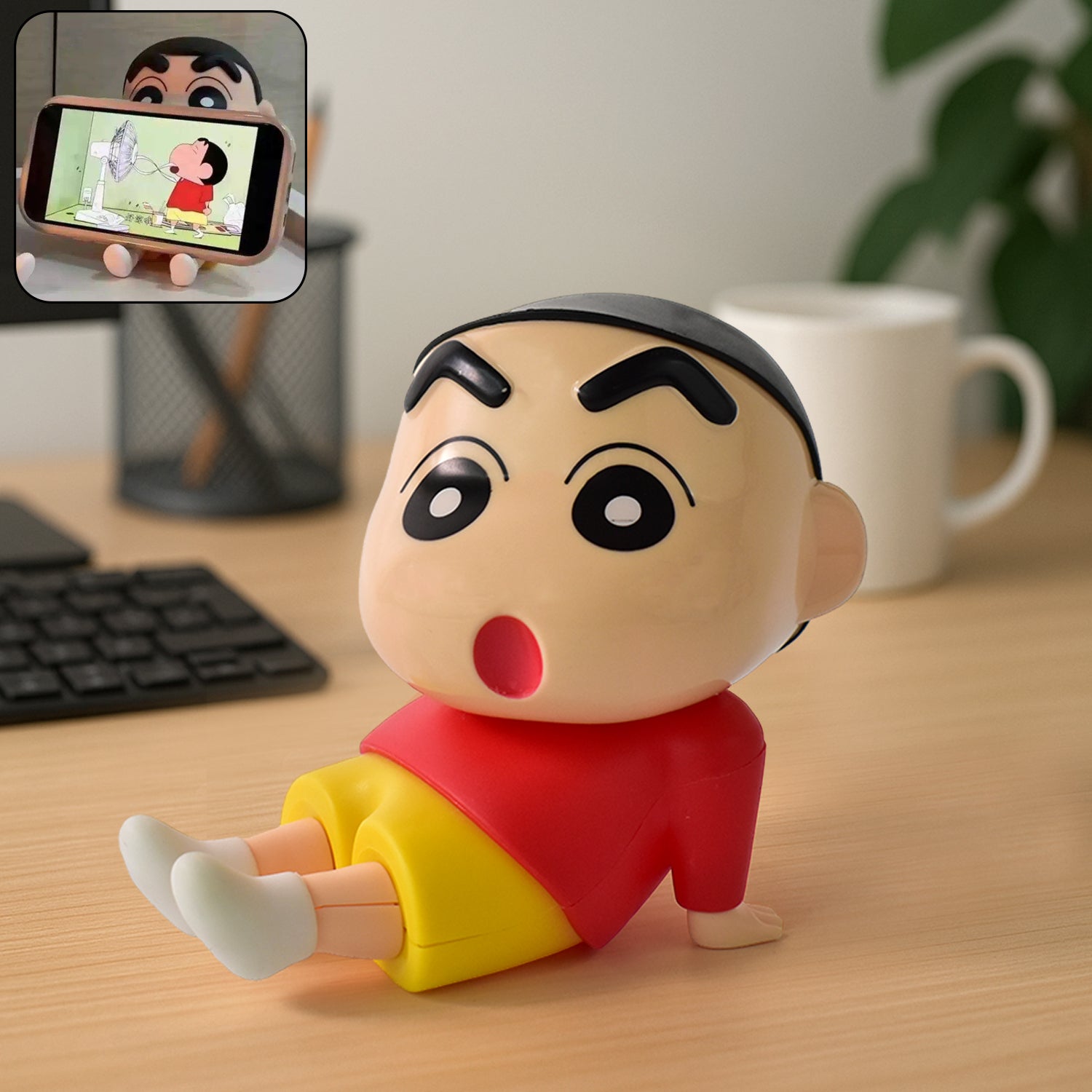 Shinchan Character Sitting Figurine (1 Pc / Mix Design)