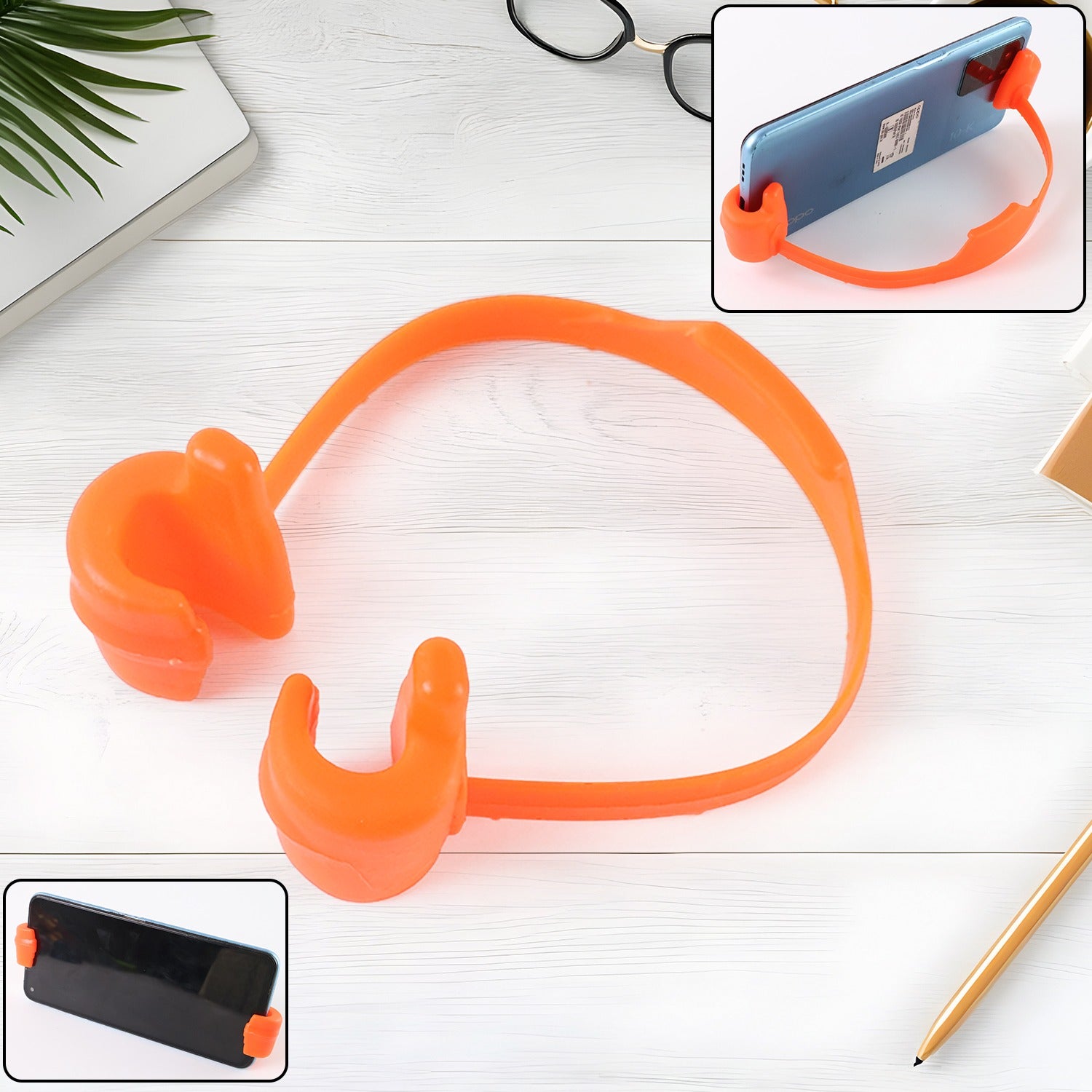 Hand Shape Mobile Stand OK Thumb phone Holder Multicolor (1 Pc)