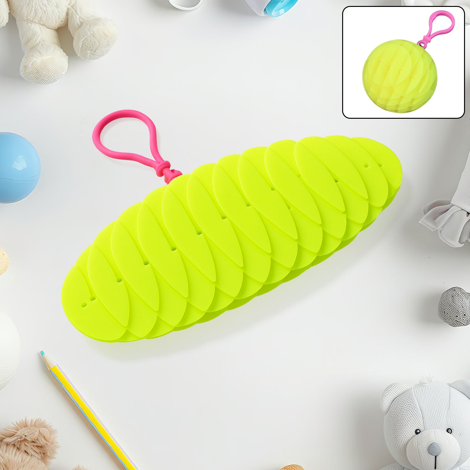 Flexible plastic Worm Fidget Toy (1 Pc)