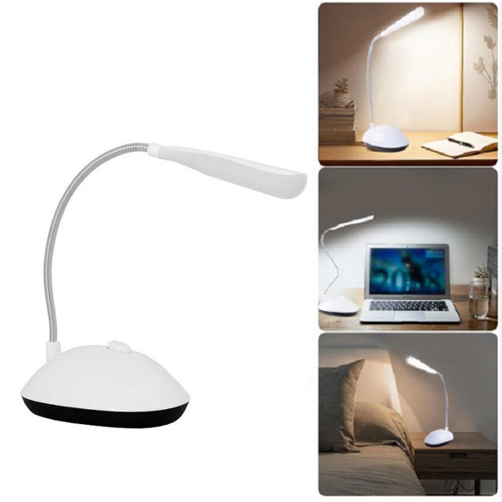 Portable LED Reading Light Adjustable Dimmable Touch Control Desk Lamp